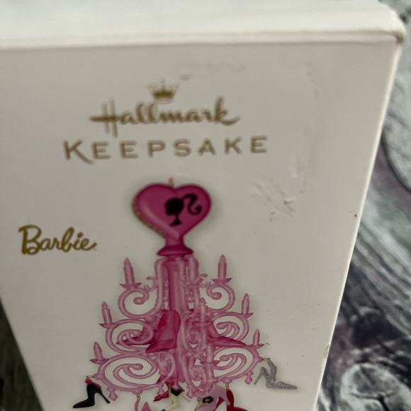 Brand New 2012 Barbie "The Shoe Chandelier" Hallmark Keepsake Ornament - Picture 6 of 9